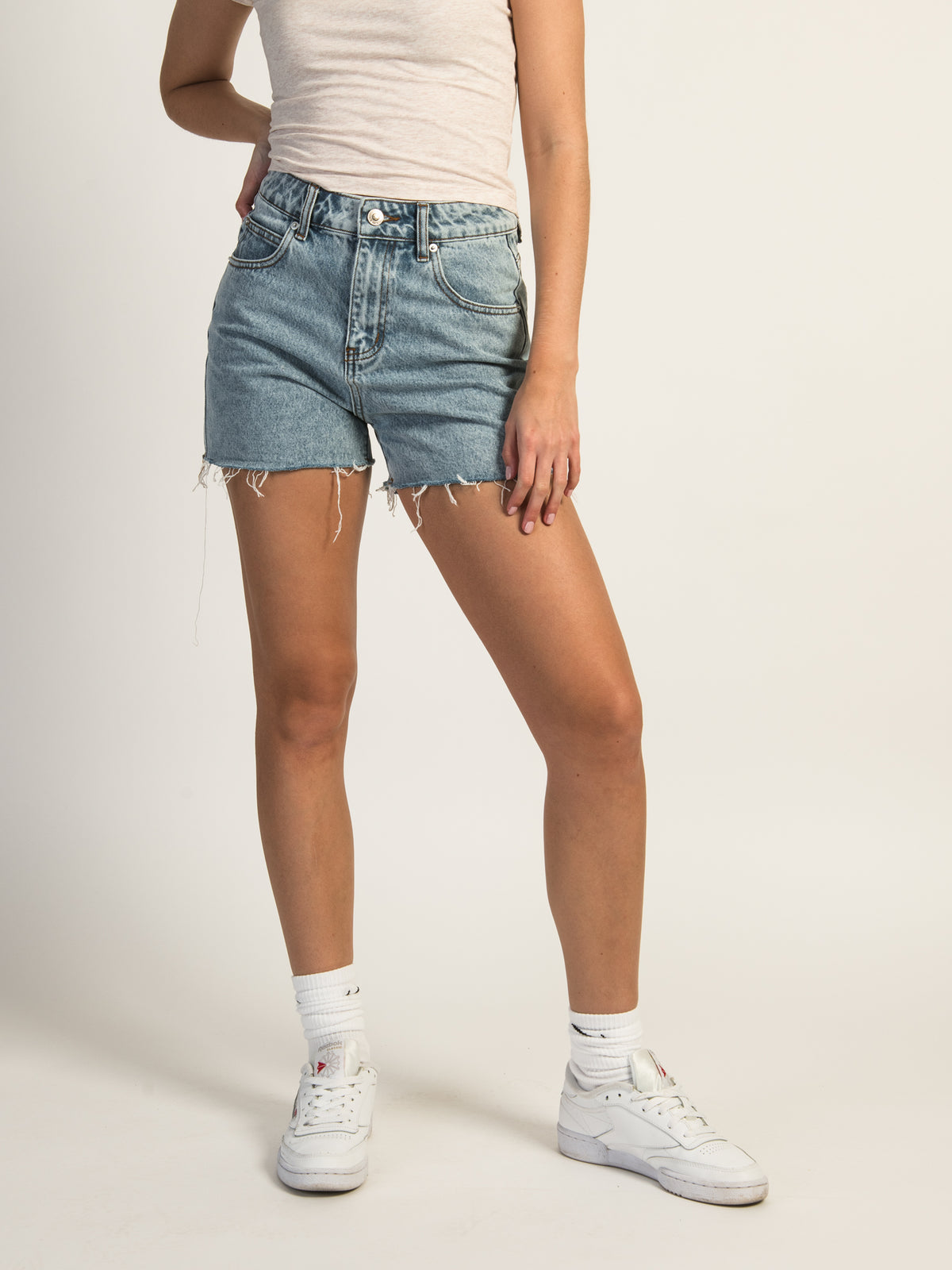 PRINCESS POLLY LAURENA DENIM SHORTS - CLEARANCE