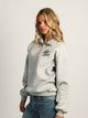 PRINCESS POLLY PRINCESS POLLY CURSIVE TEXT QUARTER ZIP SWEATSHIRT - Boathouse