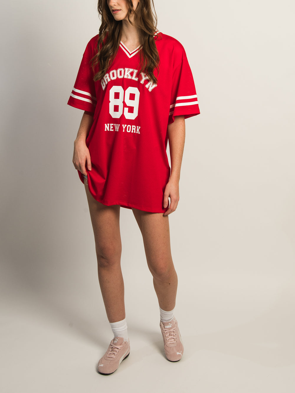 PRINCESS POLLY MICHAIL JERSEY MINI DRESS - RED PRINCESS POLLY MICHAIL JERSEY MINI DRESS - RED