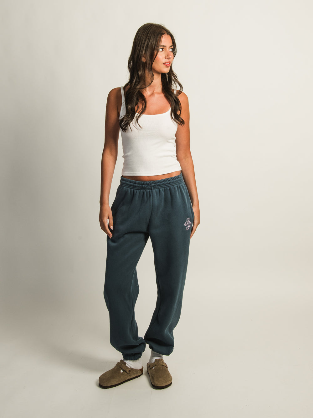 PRINCESS POLLY CURSIVE TRACK PANT