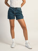 PRINCESS POLLY PRINCESS POLLY LOU CARPENTER DENIM SHORTS - Boathouse