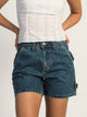 PRINCESS POLLY PRINCESS POLLY LOU CARPENTER DENIM SHORTS - Boathouse