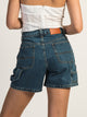 PRINCESS POLLY PRINCESS POLLY LOU CARPENTER DENIM SHORTS - Boathouse