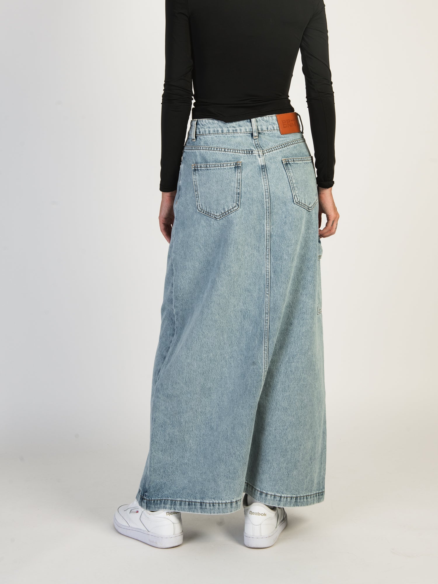 PRINCESS POLLY MCGUANE DENIM MIDI CARGO SKIRT - CLEARANCE