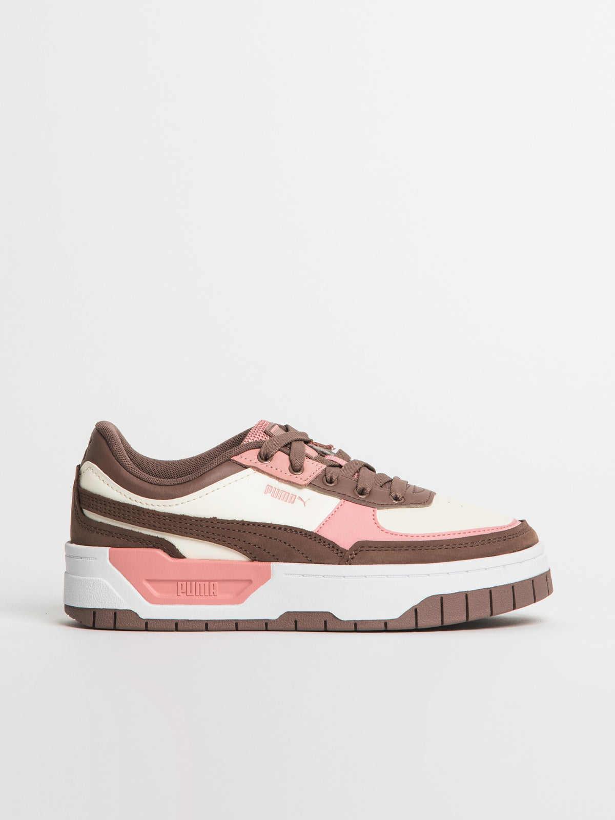 Brown and shop pink puma