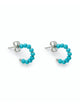 PURA VIDA PURA VIDA TURQUOISE HOOP EARRINGS - CLEARANCE - Boathouse