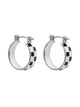 PURA VIDA PURA VIDA CHECKERBOARD HUGGIE EARRINGS - Boathouse