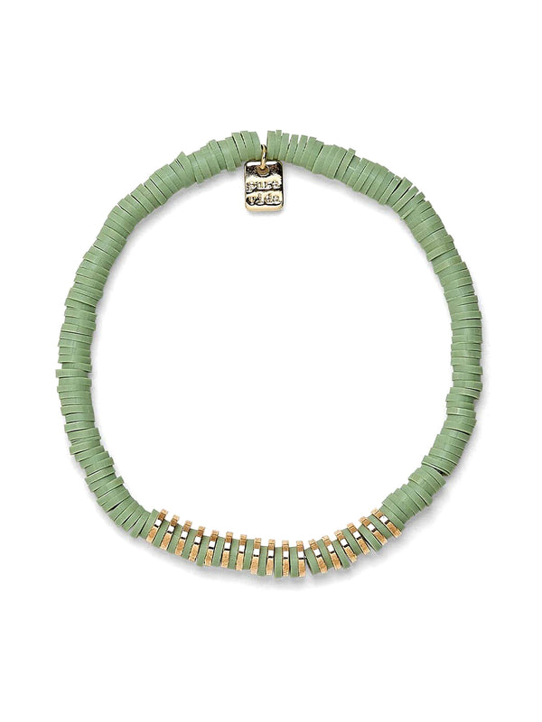 PURA VIDA HEISHI DICS/METAL BEAD - CLEARANCE