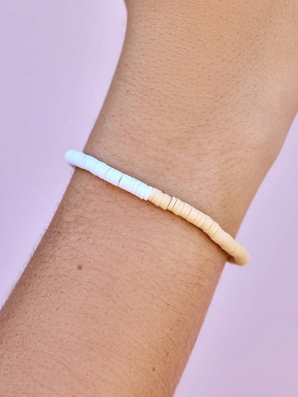 PURA VIDA SEASCAPE VINYL STRETCH BRACLET