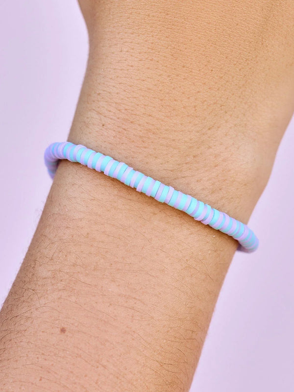 PURA VIDA SEASCAPE VINYL STRETCH BRACLET