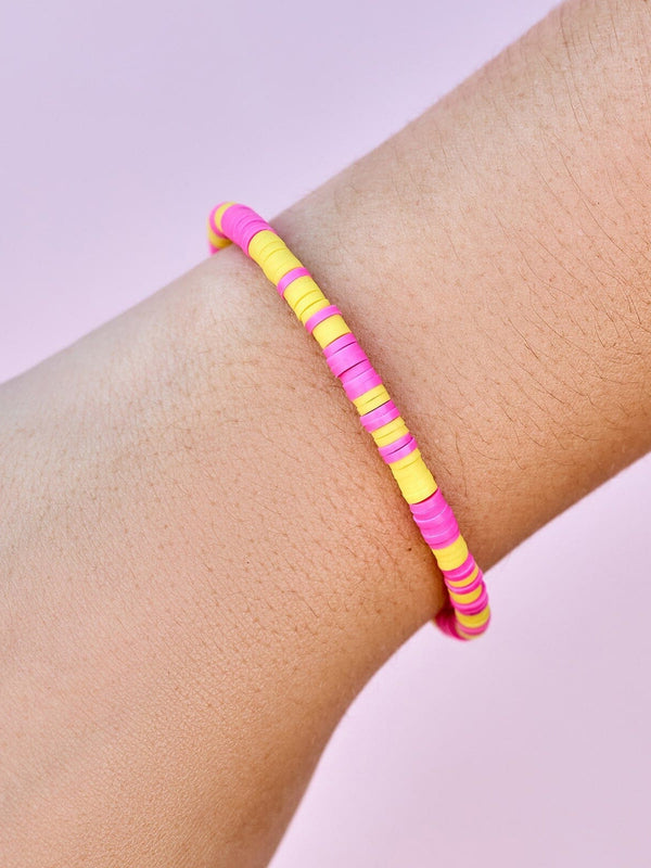 PURA VIDA SEASCAPE VINYL STRETCH BRACLET