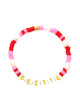 PURA VIDA PURA VIDA VINYL DISC ALPHABET BRACELET - Boathouse