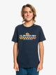 QUIKSILVER QUIKSILVER YOUTH BOYS SCRIPTED GAME T-SHIRT - CLEARANCE - Boathouse