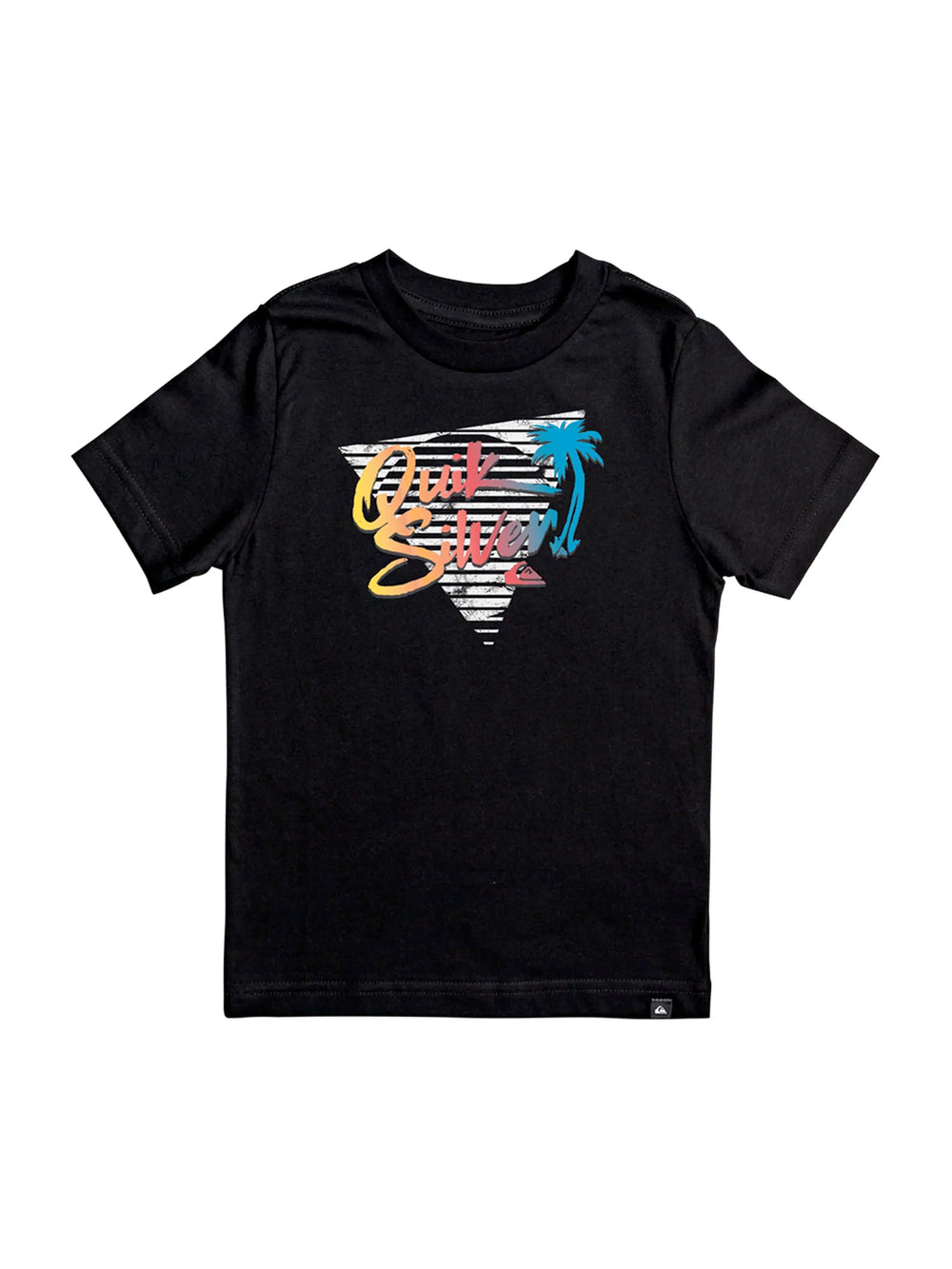 QUIKSILVER YOUTH BOYS RETRO WAVES T-SHIRT - CLEARANCE