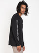 QUIKSILVER MENS COASTAL LONG SLEEVE TEE- ANTHRACITE - CLEARANCE - Boathouse