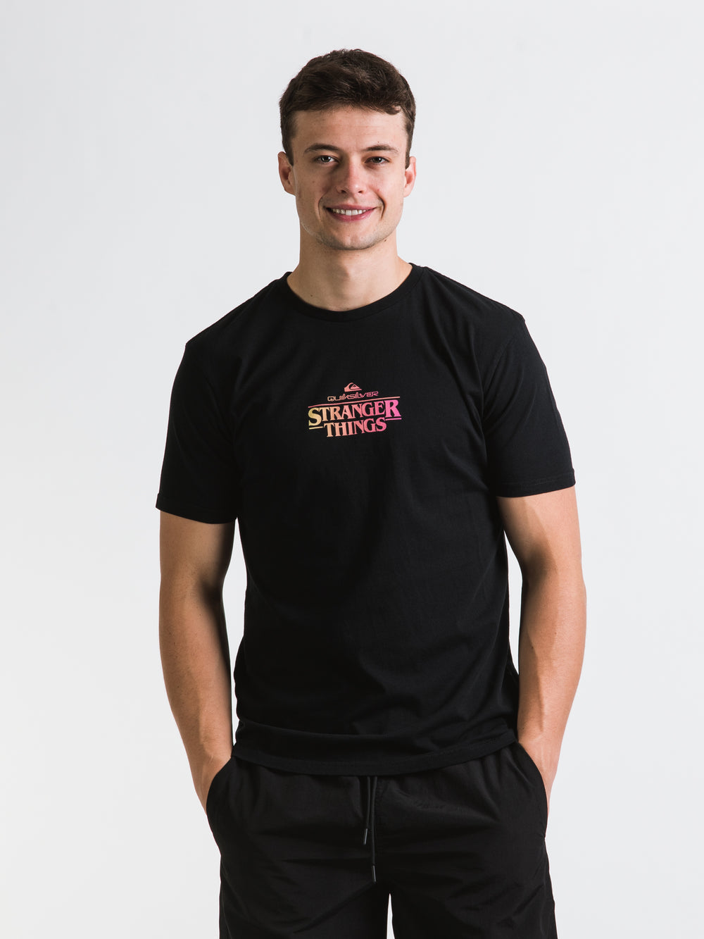 QUIKSILVER QUIK X STRANGER THINGS T-SHIRT - CLEARANCE