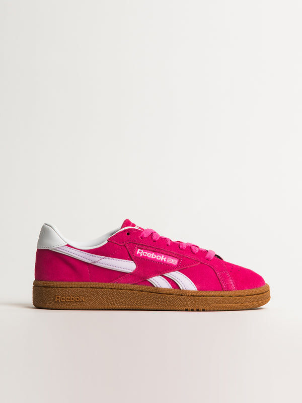 WOMENS REEBOK CLUB C GROUNDS UK SNEAKER - PINK