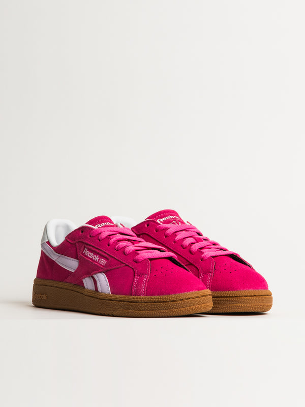WOMENS REEBOK CLUB C GROUNDS UK SNEAKER - PINK