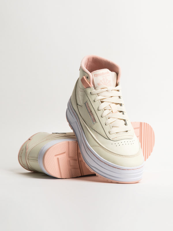 WOMENS REEBOK CLUB C GEO MID - CLEARANCE