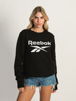 REEBOK BIG LOGO FLEECE CREWNECK