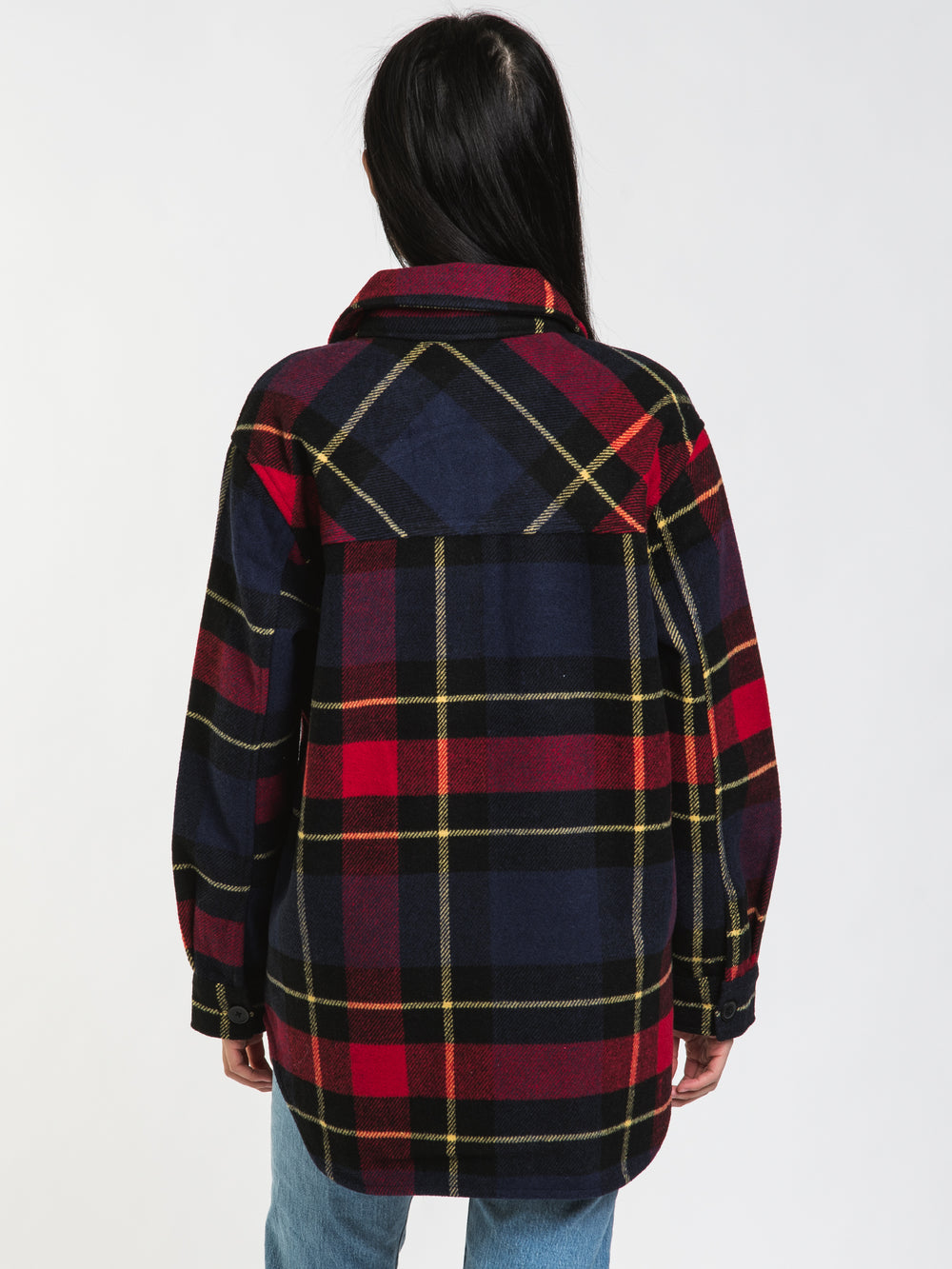 RAZZLE DAZZLE JESSICA PLAID JACKET - CLEARANCE