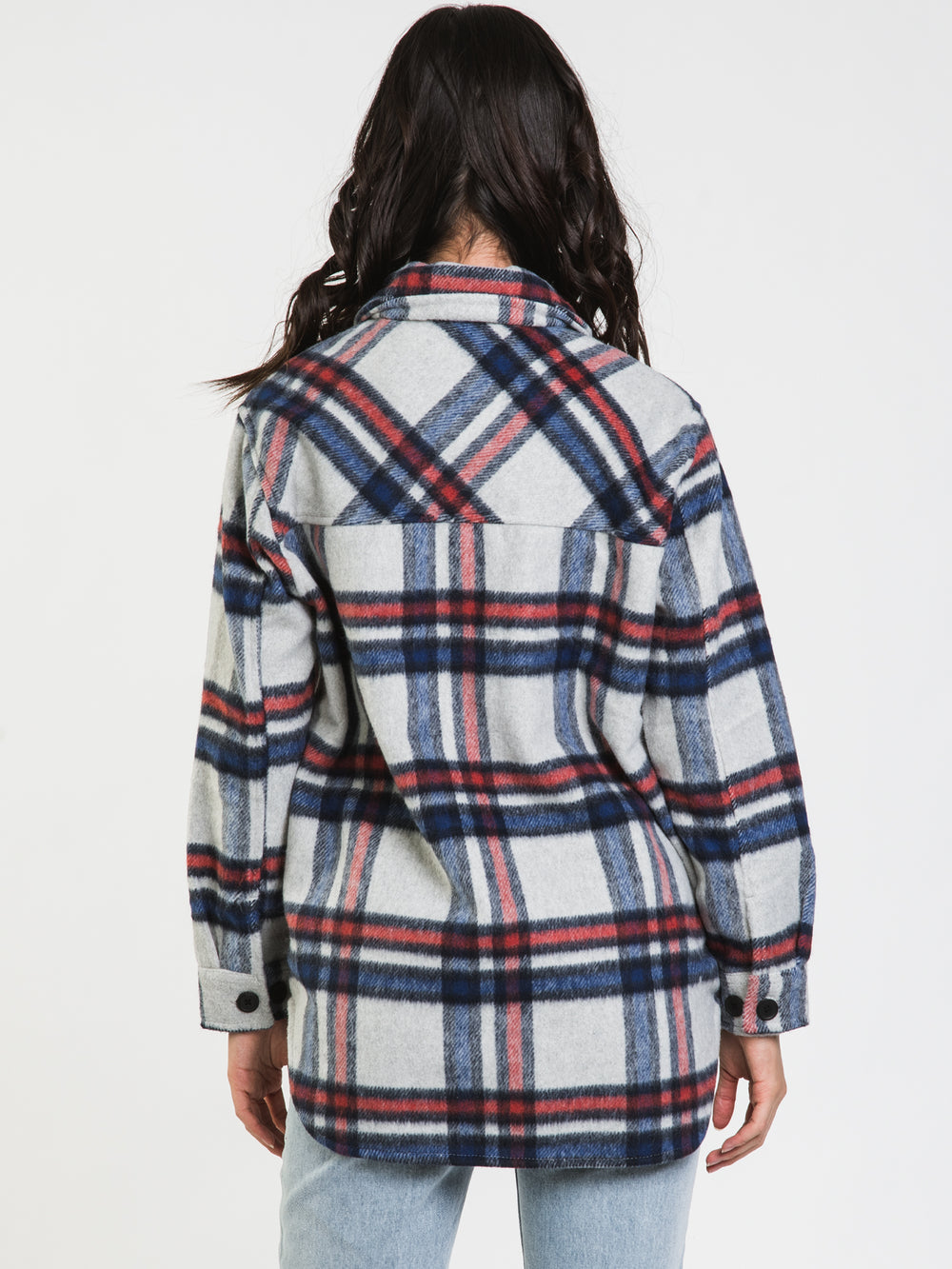 RAZZLE DAZZLE JESSICA PLAID JACKET - CLEARANCE