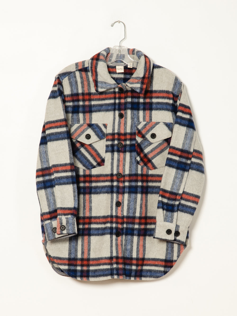 RAZZLE DAZZLE JESSICA PLAID JACKET - CLEARANCE