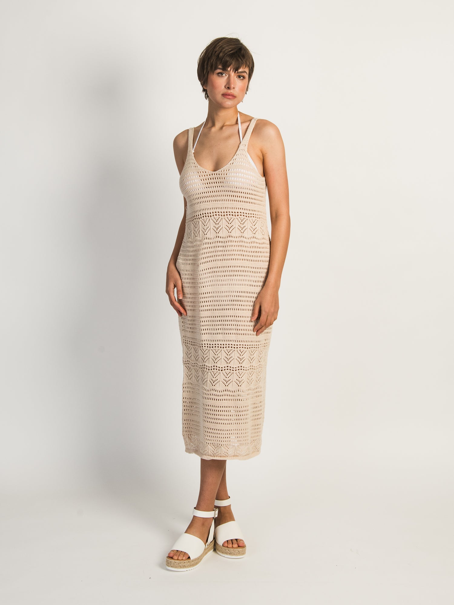 RIPCURL SEA OF DREAMS CROCHET DRESS