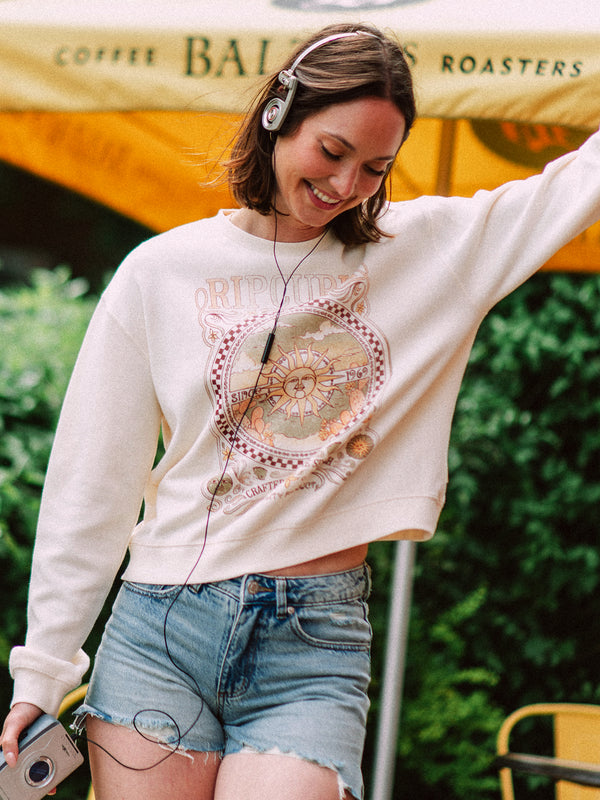 RIP CURL LUNA RELAXED CREWNECK