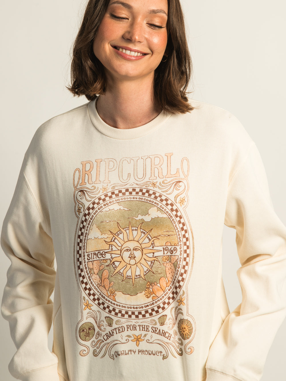 RIP CURL LUNA RELAXED CREWNECK