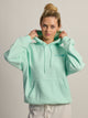 RIP CURL SURF PUFF HERITAGE HOODIE - LIGHT BLUE