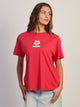 T-SHIRT RIP CURL SCRIPT - ROUGE PROFOND