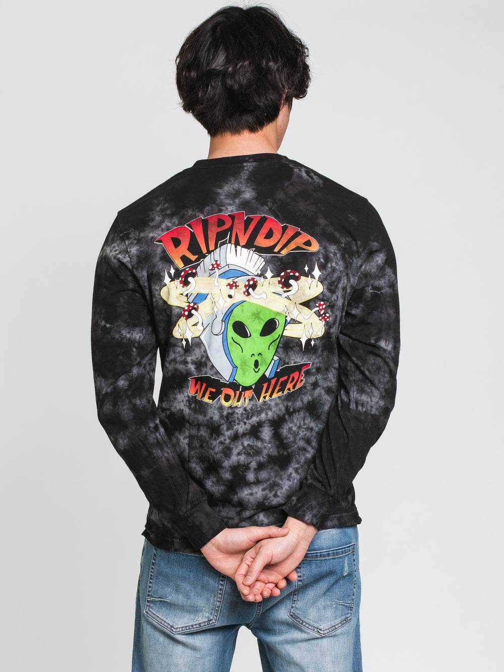 RIP N DIP OUT OF THIS WORLD LONG SLEEVE TEE  - CLEARANCE