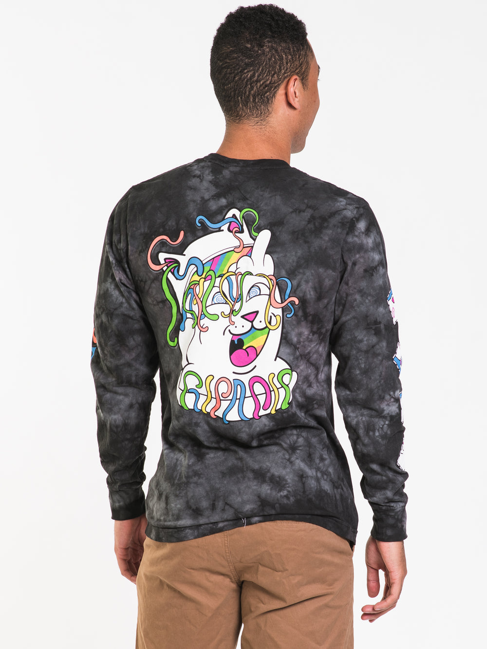 RIP N DIP ACID PLAYDO LIGHTNING LONG SLEEVE TEE - CLEARANCE