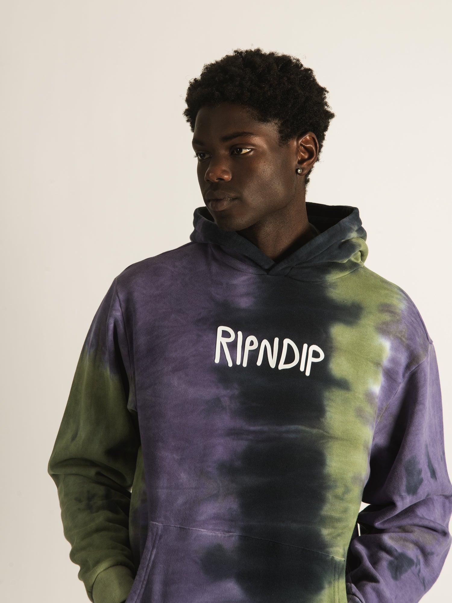 Tie dye rip discount n dip hoodie