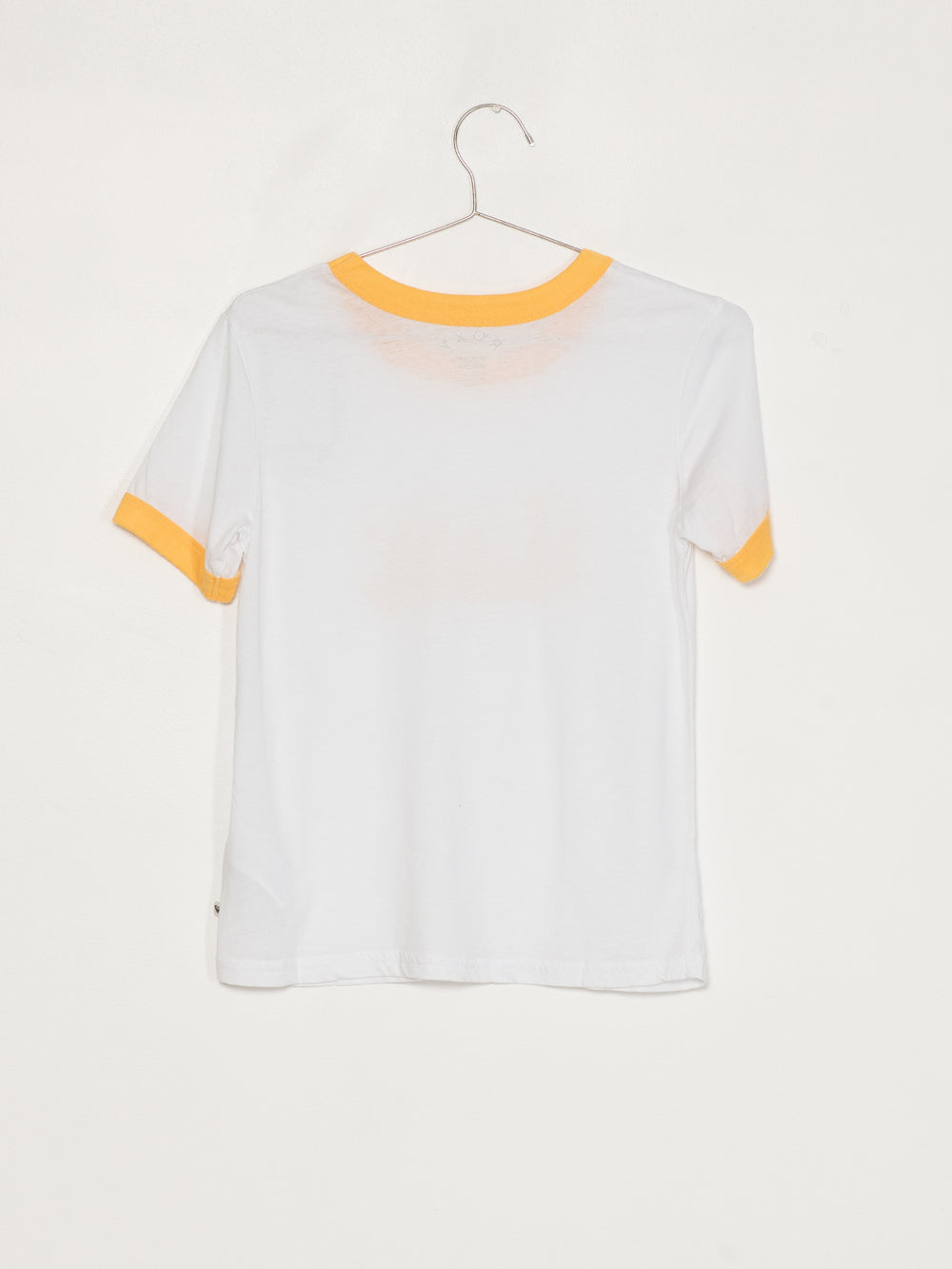 WOMENS SAND & SUN SHORT SLEEVE TEE - MARIGOLD - CLEARANCE