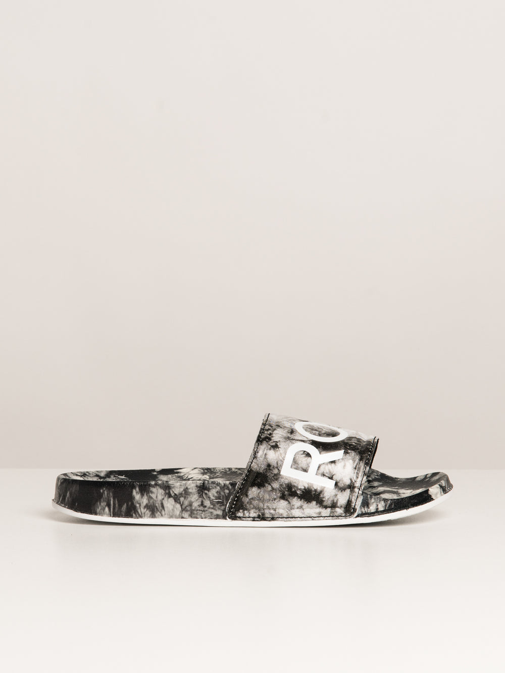 WOMENS ROXY SLIPPY PRINT SLIDE SANDAL - CLEARANCE