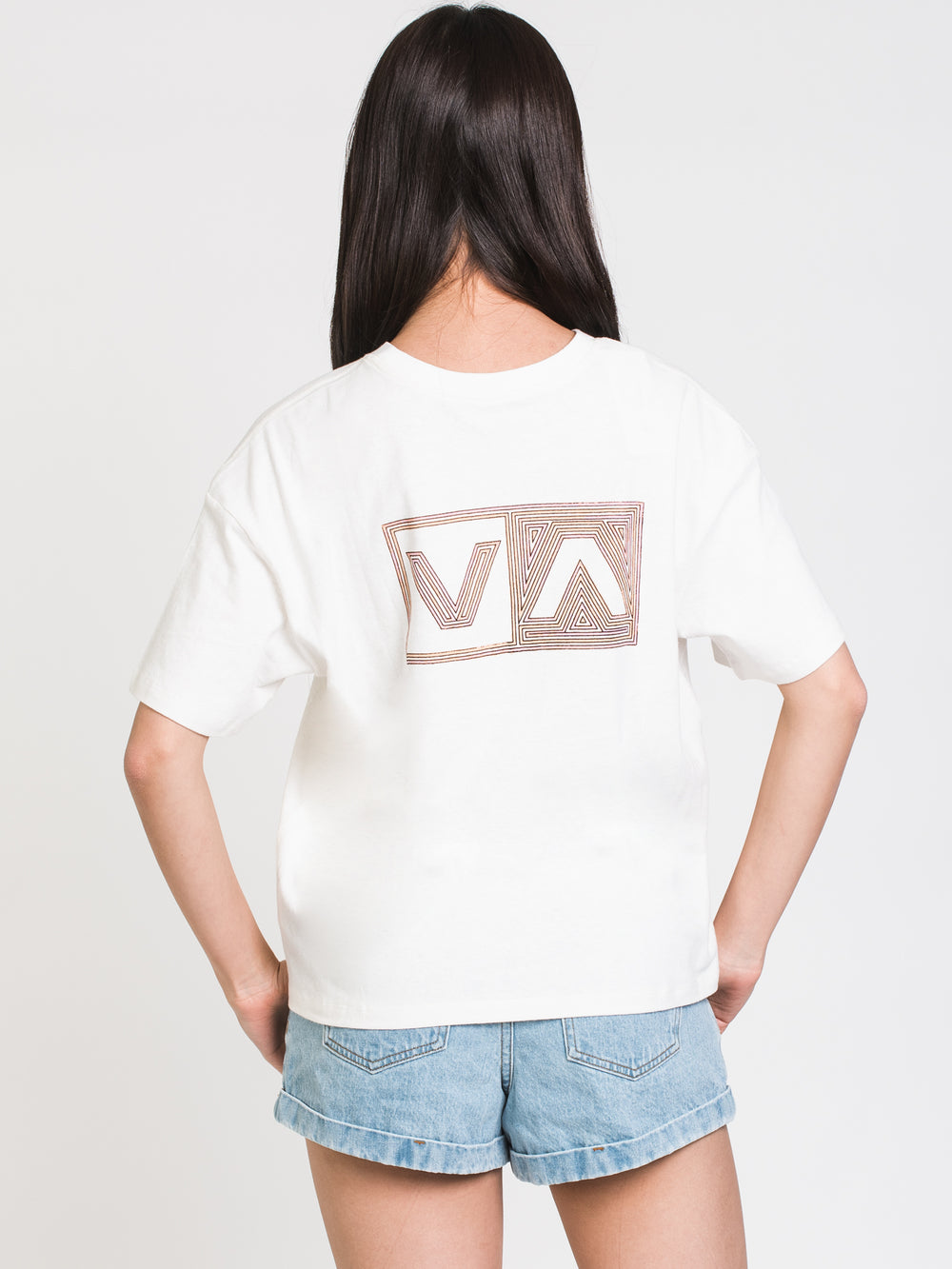 RVCA VA BOX SHORT SLEEVE TEE  - CLEARANCE