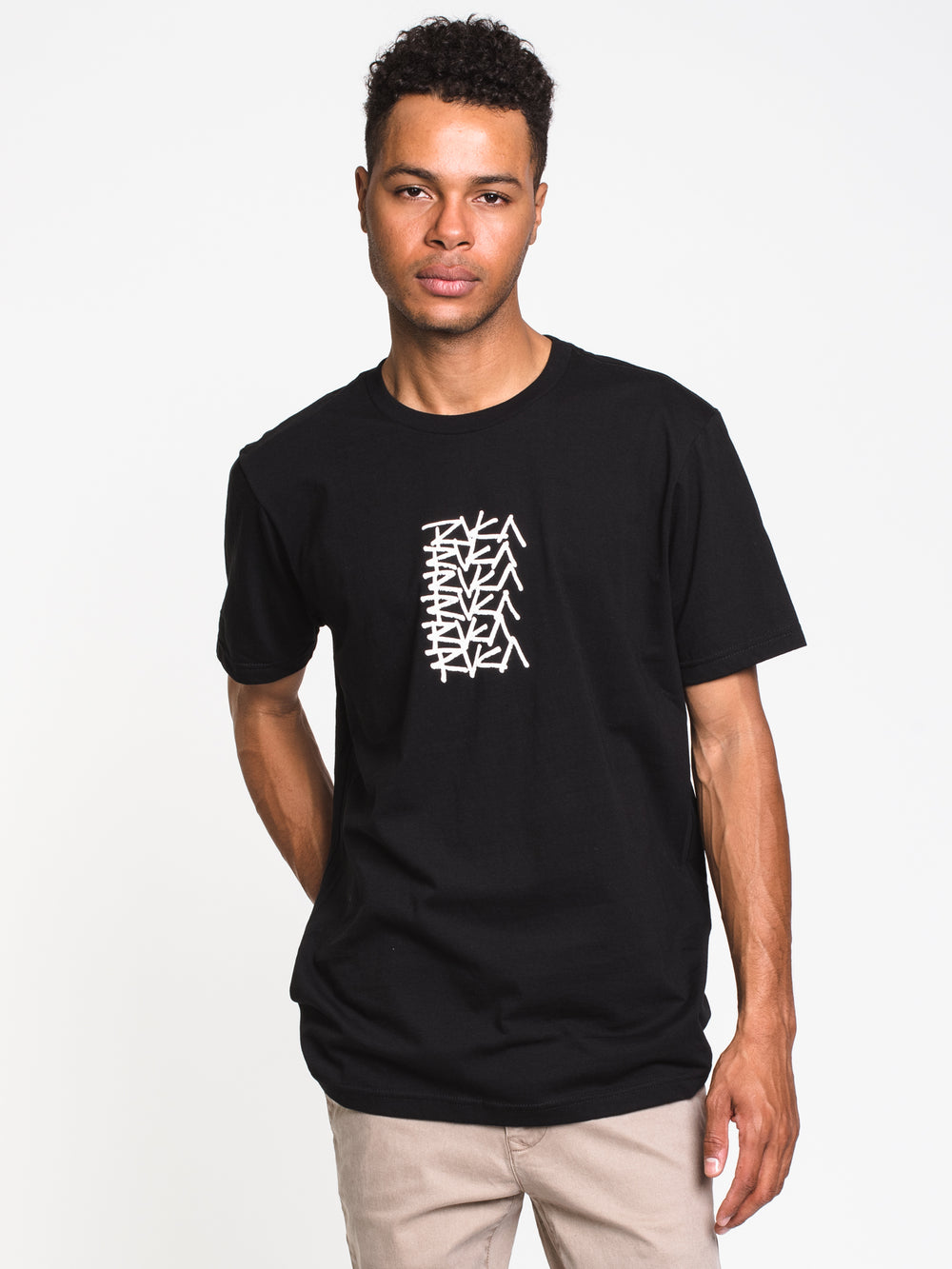 RVCA MULTI-SCRIPT SHORT SLEEVE TEE  - CLEARANCE