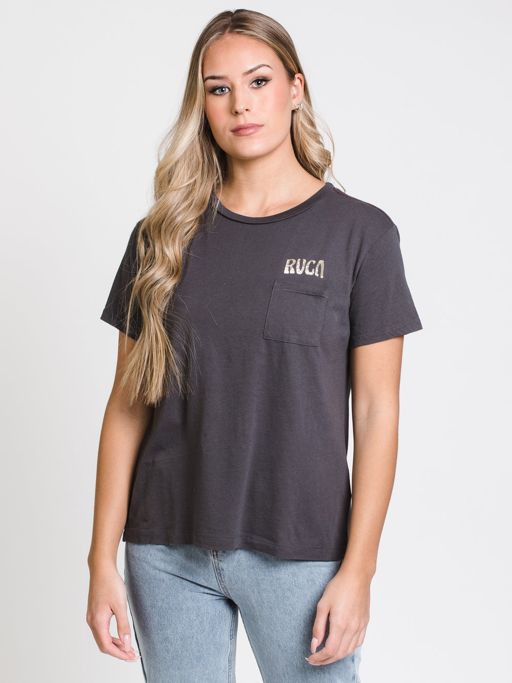 RVCA TOURIST TRAP SHORT SLEEVE TEE  - CLEARANCE