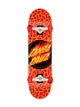 SANTA CRUZ SANTA CRUZ COMPLETE FLAME DOT LARGE SKATEBOARD - CLEARANCE - Boathouse