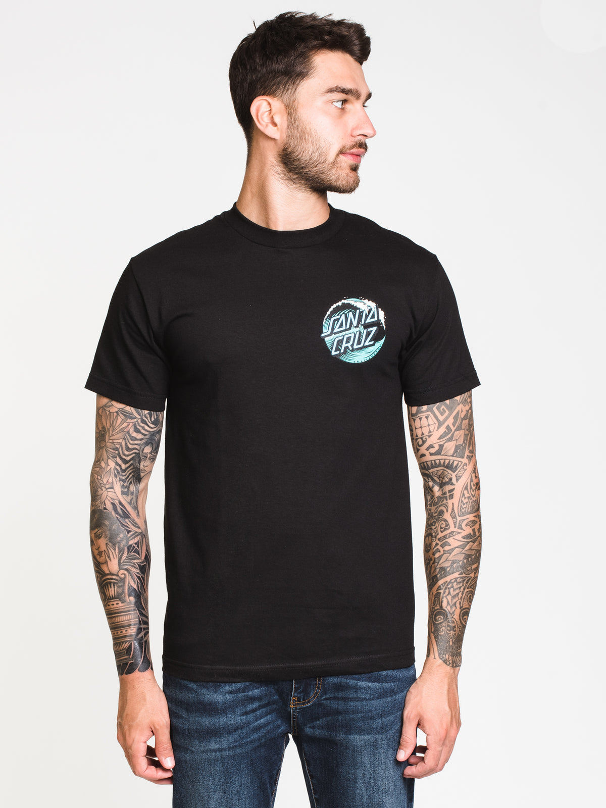 SANTA CRUZ WAVE DOT T SHIRT