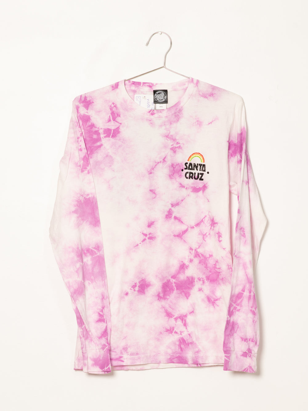 SANTA CRUZ HAND MURAL TIE DYE LONG SLEEVE TEE  - CLEARANCE