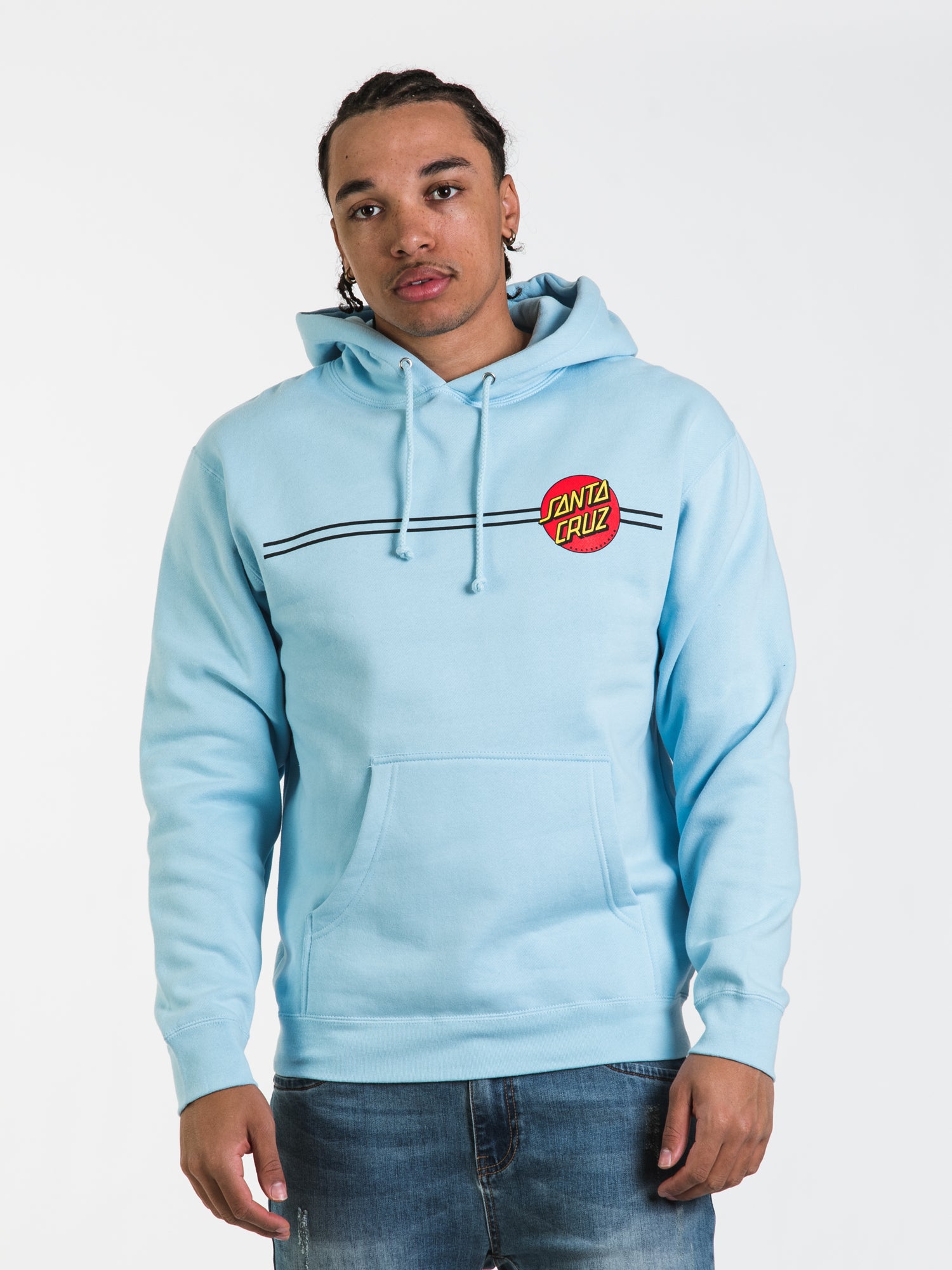 SANTA CRUZ CLASSIC DOT PULL OVER HOODIE CLEARANCE