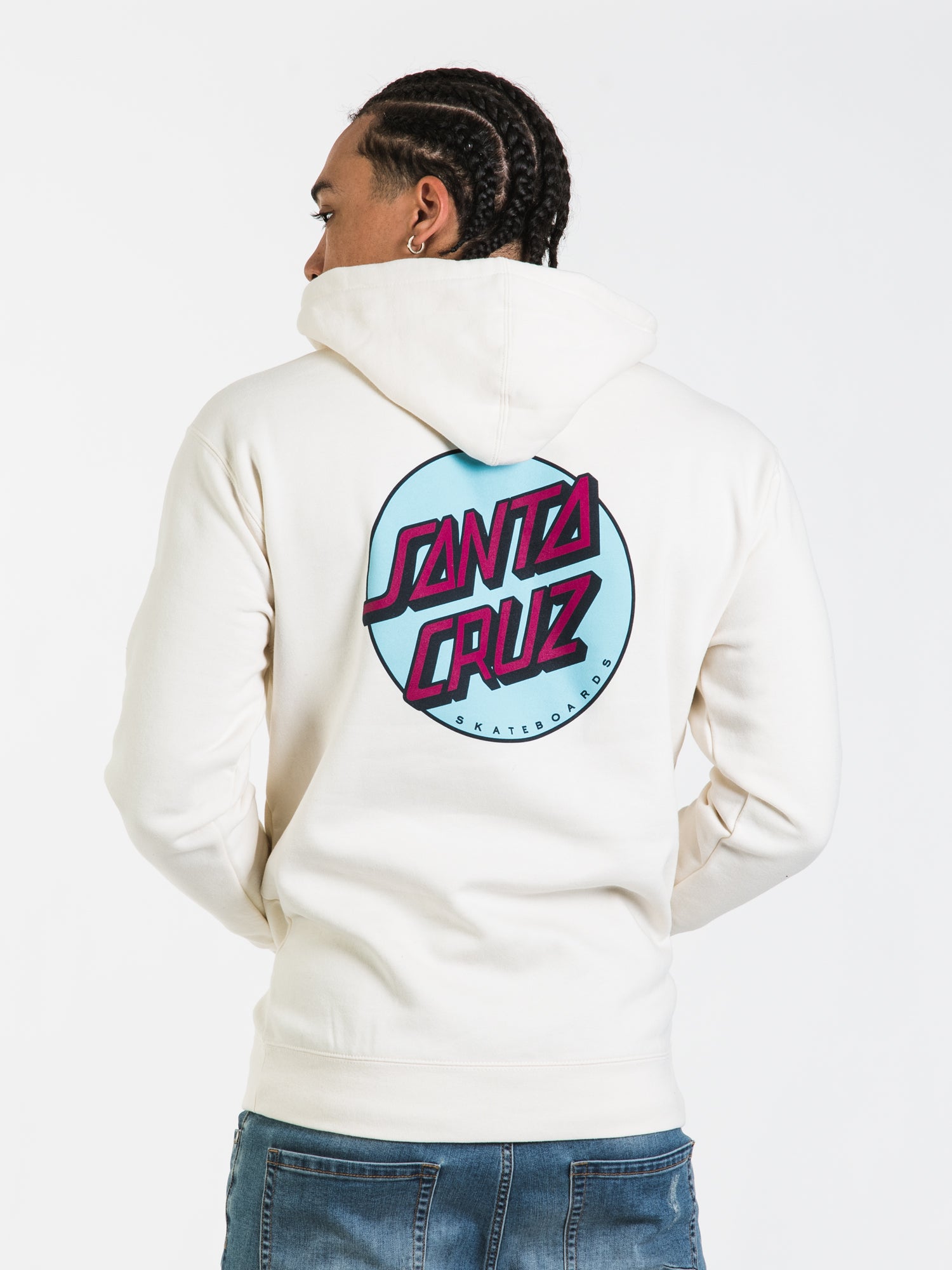 SANTA CRUZ OTHER DOT PULL OVER HOODIE CLEARANCE