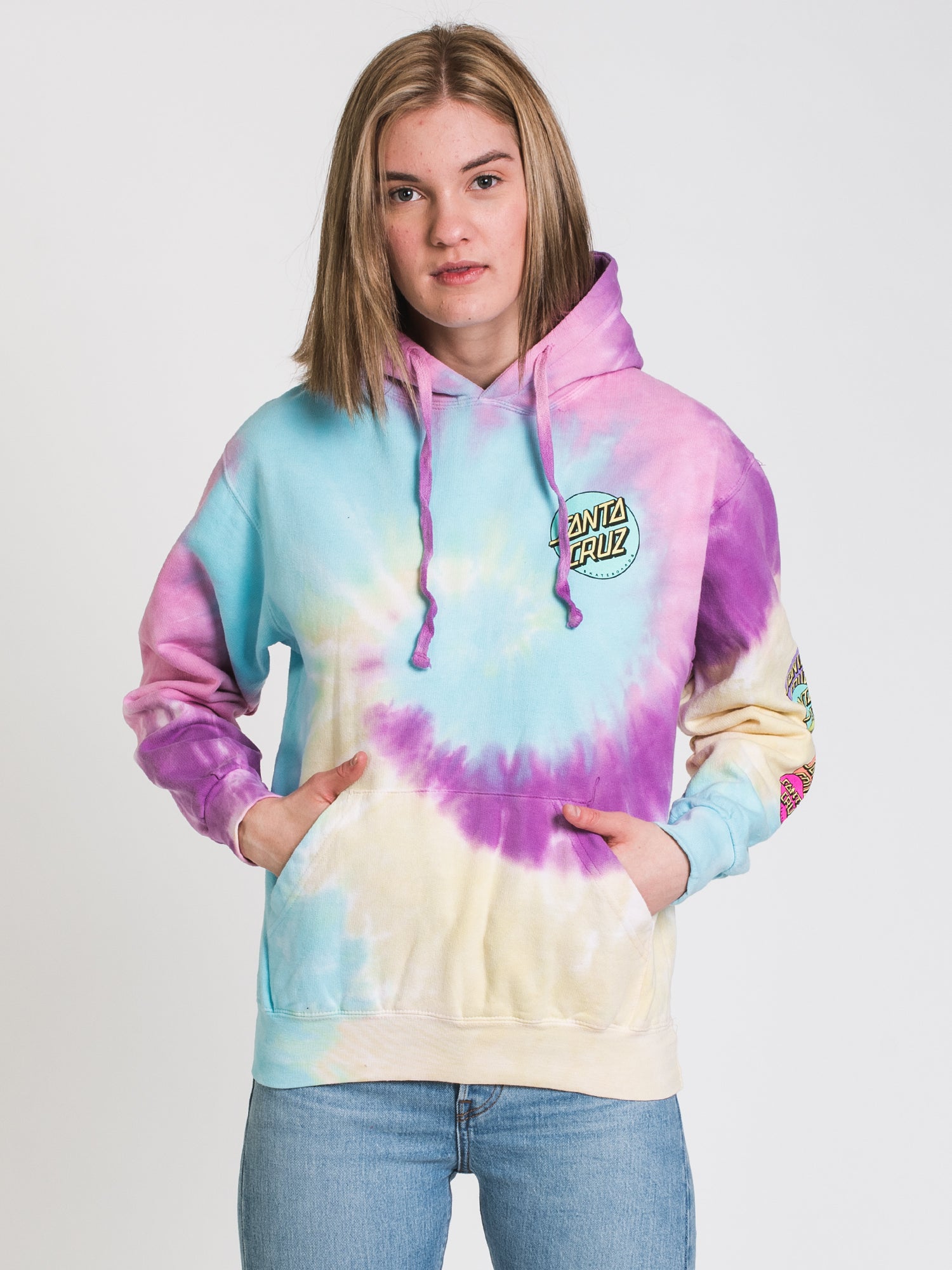 Santa cruz sales rainbow hoodie