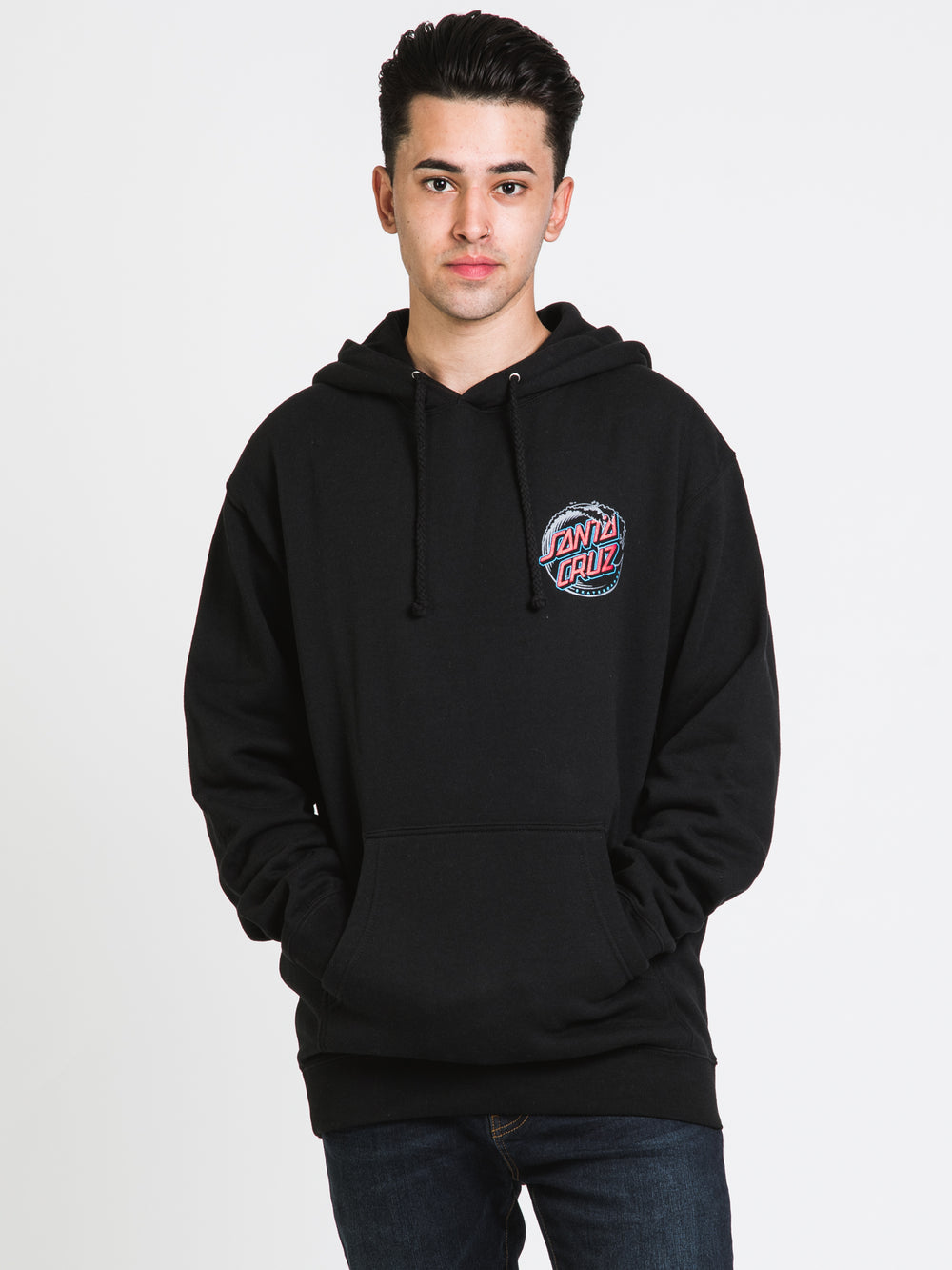 SANTA CRUZ VACANT WAVE DOT PULLOVER HOODIE - CLEARANCE