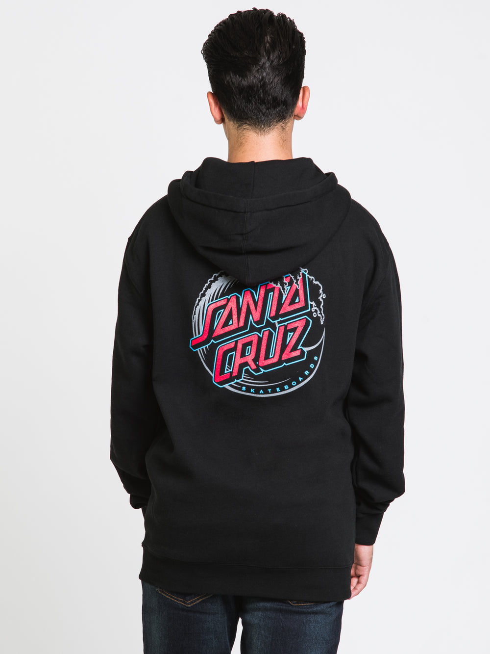 SANTA CRUZ VACANT WAVE DOT PULLOVER HOODIE - CLEARANCE