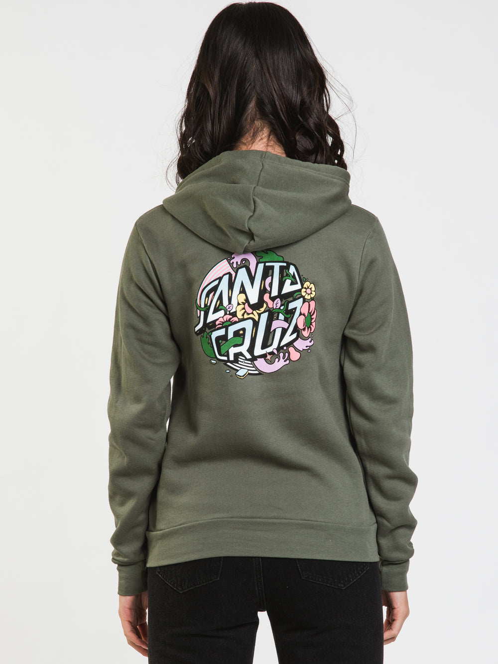 SANTA CRUZ STRABGE FISHEYE DOT HOODIE  - CLEARANCE