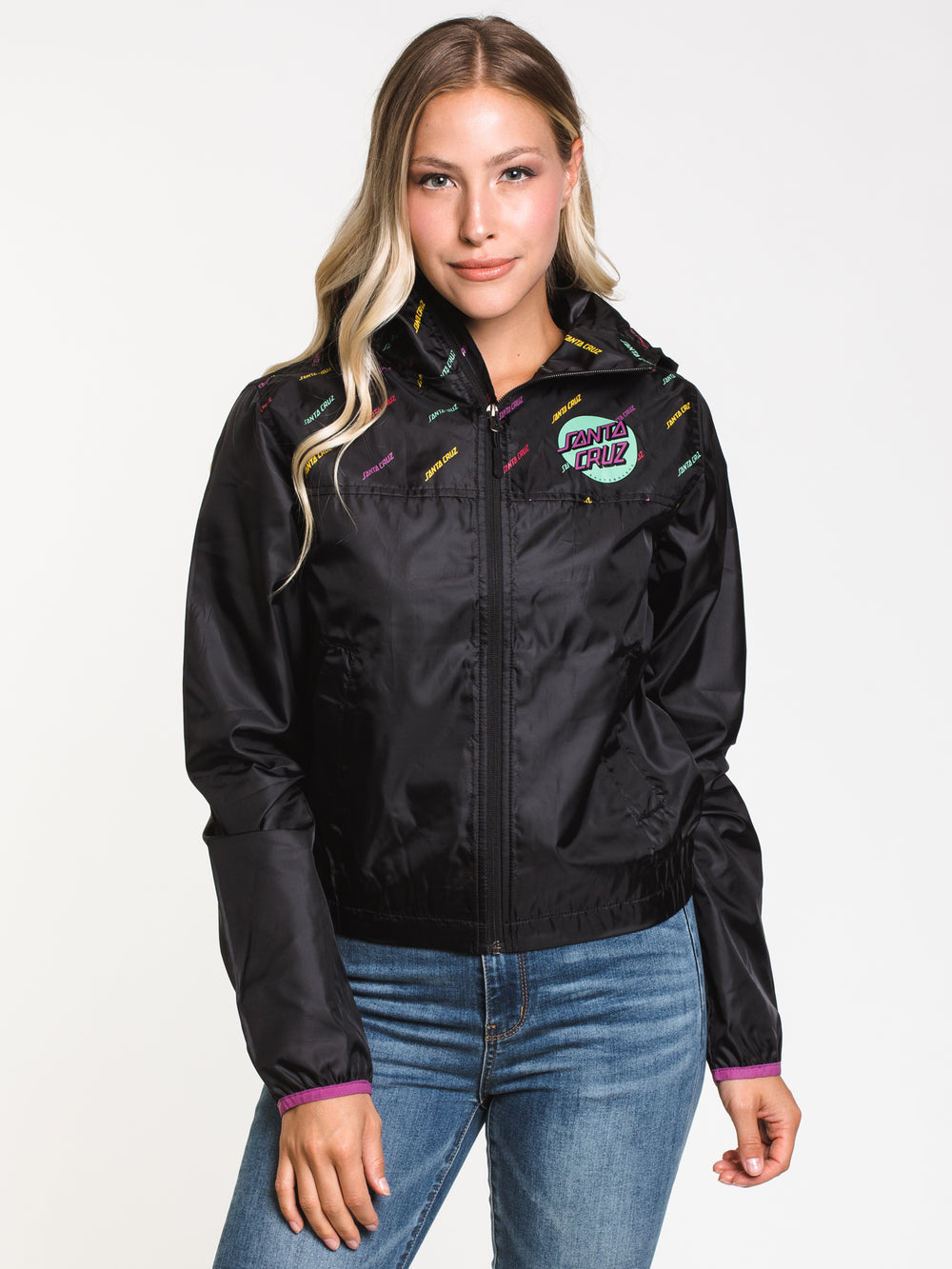 SANTA CRUZ STRIP STORM BLOCKED JACKET  - CLEARANCE